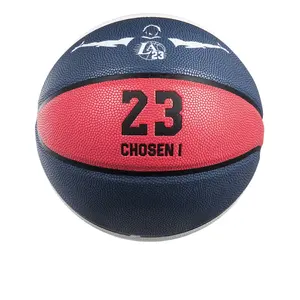 Customized Green Logo Basketball Factory Reflective Luminous Basketball Light Up Picture Basketball Holographic Balls