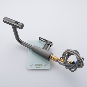 Basin Faucet Pull Out <b>Spray</b> Single Handle Deck <b>Mounted</b> Ceramic Valve Core 2gpm YQ70085TP - Product Image 1