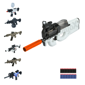 MSD0117A P90 DreamjoX Pistolet à gel électrique automatique avec des balles de gel pour les <span class=keywords><strong>jeux</strong></span> de tir <span class=keywords><strong>en</strong></span> équipe pour adultes <span class=keywords><strong>en</strong></span> <span class=keywords><strong>plein</strong></span> <span class=keywords><strong>air</strong></span> - Product Image 4