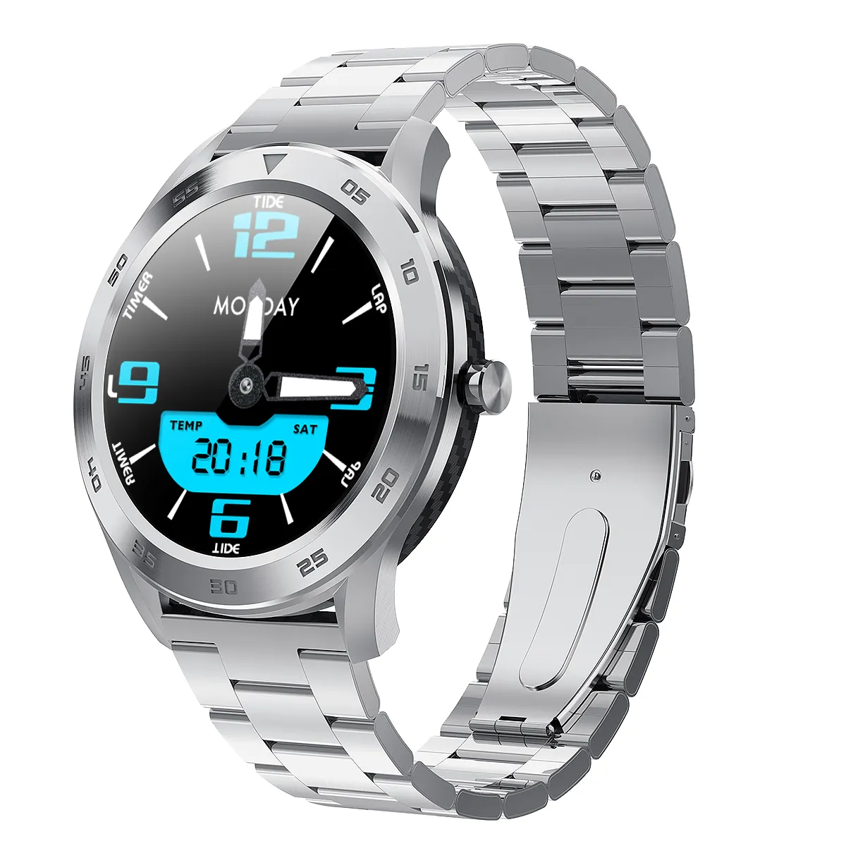 2021 Смарт-часы DT98, циферблат, вызов, нержавеющая сталь, 44 мм, ремешок ECG BP IP68, водонепроницаемые наручные часы, мобильные телефоны, спортивные Смарт-часы