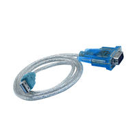 Cable Serial USB 2.0 a RS232 de Alta Calidad, Adaptador Convertidor con Conector Hembra DB9