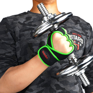 Bodun Fitness Gloves <b>Half</b> Finger Non <b>Slip</b> Weight Lifting Gym Workout Breathable Unisex Adult - Product Image 1