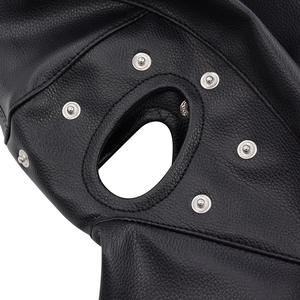 БДСМ-маска на голову в виде собачьей головы, фетиш-игрушка для ролевых игр, групповых секс-вечеринок, взрослых секс-игрушек, из искусственной кожи, для флирта, тренировок, эротических игр - Product Image 4