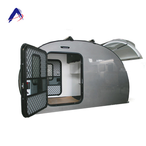 Allroad Mini aleación de aluminio Camper Trailer sólido impermeable estática lágrima Caravans - Product Image 6