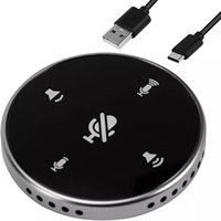 Vicsound haute qualité 360 degrés Usb ordinateur conférence jeu enregistrement Microphone de bureau haut-parleur intégré en gros
