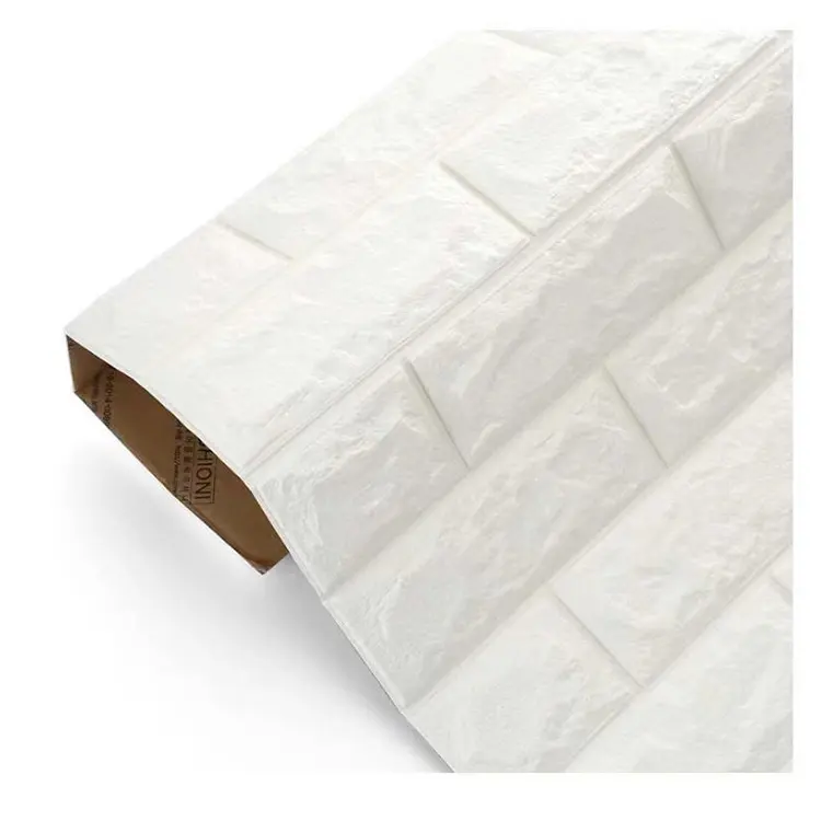 Design moderno 3D muro di mattoni carta adesivo adesivo in schiuma decorazione per la casa per la fabbrica del pavimento direttamente ad un prezzo