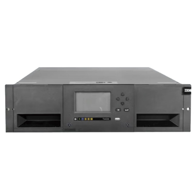 IBM TS4300 Tape Library Main Enclosure Secure Long Term Data Storage *2 LTO 8 Half Height Drives