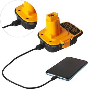 Adaptateur de batterie <span class=keywords><strong>URUN</strong></span> DCA1820 Convertisseur DM18D pour batterie Dewalt 20V & pour batterie Li-ion 18V vers batterie Dewalt 18V Nicad & NiMh - Product Image 4