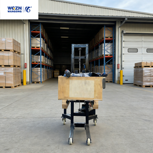 Wgzn मिनी फोर्कलिफ्ट छोटे कार्गो लिफ्टर 400 किलोग्राम हल्के स्टेकर क्रेन लिफ्ट वाहन - Product Image 3
