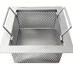 Panier égouttoir carré pour évier avec bol profond pour grande capacité - Product Image 2