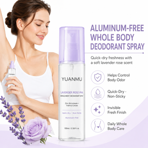 <span class=keywords><strong>Deodorante</strong></span> Spray per Tutto il Corpo Senza Alluminio <span class=keywords><strong>con</strong></span> Lavanda e Rosa, Controllo Odori per 72 Ore, <span class=keywords><strong>con</strong></span> PHA e Ricinoleato di Zinco, per Uomini e Donne - Product Image 2