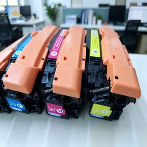 Cartouche de toner recyclée YUXIN 504A avec CE250A / CE251A / <span class=keywords><strong>CE252A</strong></span> / CE253A pour CP3520 / CP3525 / CM3530 - Product Image 2