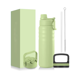 Termo Deportivo de Acero Inoxidable 304 de Doble Pared, Libre de BPA, de 18 oz, Botella de Agua con Aislamiento al Vacío para Niños - Product Image 3