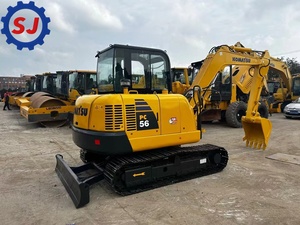 Excavadora de cadenas pequeña usada original Komatsu PC56 de 5 toneladas, excavadora hidráulica pequeña PC18MR PC30 PC35 PC45 PC50 PC55 en venta - Product Image 5