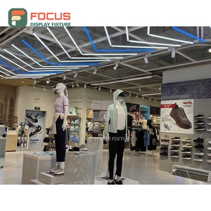 New Design Brand Store Metal Wall Display Retail Solution Provider Apparel Store - Product Image 5