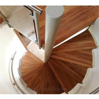 DAIYA spirale main courante pour escalier rampes en bois