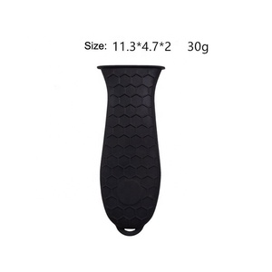 Silicone hỗ trợ nhiệt xử lý chủ đối với gang nồi xử lý tay áo Non-Slip cao su Bìa Set nhiệt cách điện Hot <span class=keywords><strong>Pot</strong></span> Grip - Product Image 3