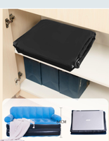 Canapé-lit gonflable portable de style nordique pour chambre à coucher, avec pompe, pour se détendre et dormir