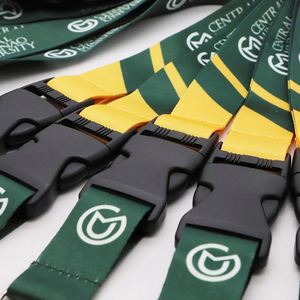 Custom Logo <b>Polyester</b> Detachable Keychain <b>Lanyard</b> Strap University Alumni Souvenir <b>Lanyard</b> - Product Image 3