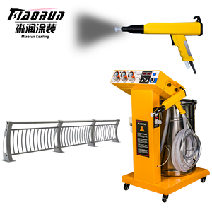 मैनुअल पाउडर स्प्रे बंदूक/ट्रॉली प्रकार/स्टेनलेस स्टील पाउडर होपर - Product Image 1