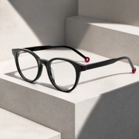 Expédition sous 24 heures Lunettes optiques en acétate haut de gamme pour enfants Cadres de lunettes ronds durables pour enfants Confortables pour un usage quotidien