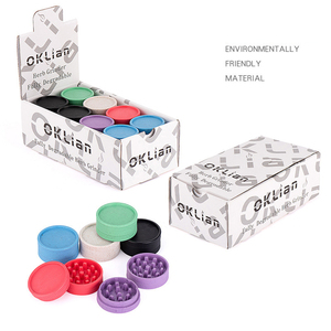 Factory Wholesale 55mm Plastic <strong>Grinder</strong> <strong>Herb</strong> Biodegradable <strong>Herb</strong> <strong>Grinder</strong> Tobacco <strong>Herb</strong> &amp; Spice Tools - Product Image 1