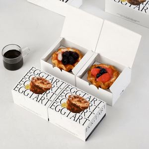 Custom Logo Printed Paper <b>Bakery</b> Gift <b>Box</b> Holographic Stamping Glossy Lamination Cardboard Cupcake Food Package Paper <b>Box</b> - Product Image 2