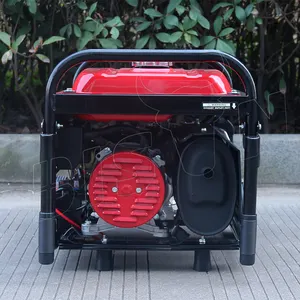 Bison 중국 6.5Hp 2Kw 48V 캠 직업적인 공기에 의하여 냉각되는 엔진 발전기 가솔린