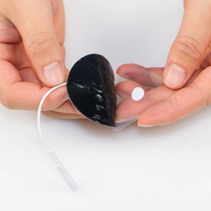 Fisioterapi puluhan bantalan elektroda elektroterapi XFT murah bantalan pijat profesional bantalan elektroda Non Woven 50*50mm - Product Image 4