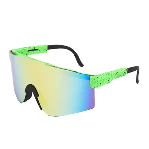 2022 Custom Logo Cost-effective Outdoor Bike Bicycle Cycling Driving Running UV400 Windproof PC Sport Sunglasses