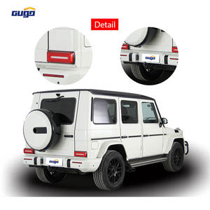 GUGO Nouvelle condition pour <span class=keywords><strong>Mercedes</strong></span>-Benz G W463 Kit de carrosserie Modèle 1:1 Upgrade to G63 ABS Pare-chocs avant arrière Ailes Type de pare-chocs - Product Image 5