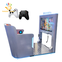 Máquina de Boxeo Comercial Todo en Uno de Metal y Plástico con Pedales Ajustables para 1-2 Jugadores, Consola de Juegos para Centros Comerciales, Arcade de E-Sports Personalizable