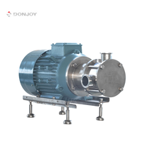 Donjoy RX-04 Pompe à turbine flexible sanitaire 1.5KW Pompe de transfert Pompe à eau