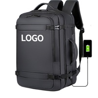 Mochila para Portátil de Diseño Personalizado para Hombre, con USB, Impermeable, Anti-Robo, Material Oxford, Capacidad de 20-39L, Gran Venta