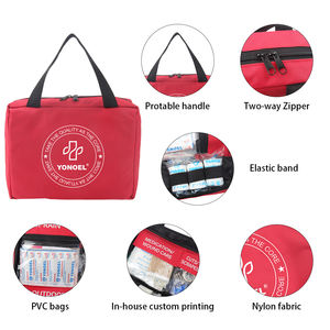 Botiquín de primeros auxilios de capa de compañero médico portátil de gran capacidad personalizado, botiquín de emergencia de primeros auxilios médicos para acampar - Product Image 3