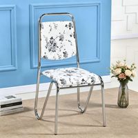 Vente directe d'usine, chaise de bureau empilable, chaise de formation simple sans accoudoirs