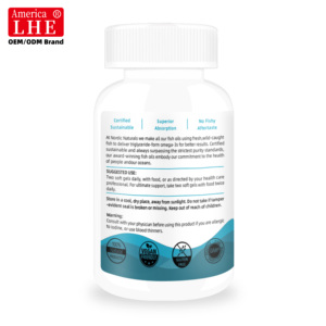 Fabricant de compléments alimentaires Nutraceutical Ultimate Omega, DHA EPA pour soutenir la santé du cerveau et du cœur, gélules d'oméga ultime - Product Image 6