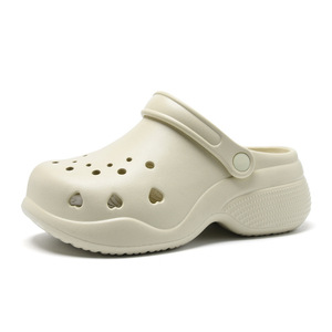 Women's Platform <b>Clogs</b> White EVA Sole Thick Soled Breathable Closed Toe Summer Beach Sandals Size 35-40 - Product Image 5