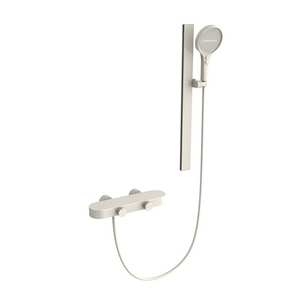 Ensemble de <span class=keywords><strong>douche</strong></span> mural avec barre coulissante, mitigeur haute pression pour eau chaude et pluie, pour salle de bain - Product Image 3