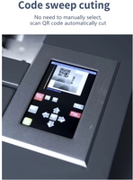 Máquina Troqueladora Automática de Alto Rendimiento A3MAX5 con Recolección Automática, Plotter de Corte de Contorno de Doble Cabezal