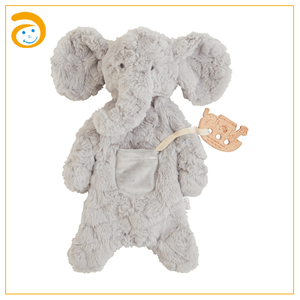 Peluche <span class=keywords><strong>Dinosaure</strong></span> Bébé, Jouet Confort Animal en Peluche, <span class=keywords><strong>Doudou</strong></span> Nouveau-né avec Anneau de Dentition en Bois - Product Image 2