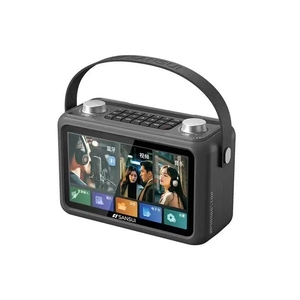 ซับวูฟเฟอร์กำลังสูง 40 วัตต์ <span class=keywords><strong>SANSUI</strong></span> F58 ลำโพงคาราโอเกะหน้าจอความละเอียดสูง 7 นิ้ว พร้อมจอแสดงเนื้อเพลง เครื่องเล่นวิดีโอเพลง รองรับ TF - Product Image 6