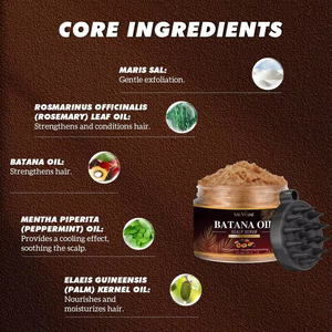 <span class=keywords><strong>Exfoliante</strong></span> Capilar de Aceite Vegetariano Orgánico, Limpieza Profunda, Nutritivo, Tratamiento para la Caspa, Fortalecimiento del Cabello - Product Image 4