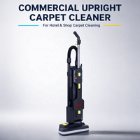 Aspirateur vertical commercial à batterie au lithium 23Kpa sans balais, capacité de 8L, pour le nettoyage des tapis dans les hôtels