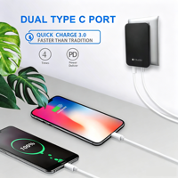 Producto en Tendencia para 2026, Cargador GaN de Alta Calidad de 30W, Tipo C Europeo para Teléfono Móvil/Tablet