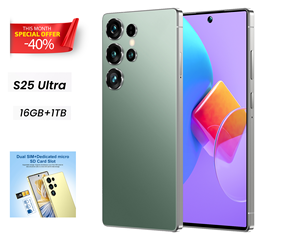 Phong cách nóng 2025 mới S25 siêu điện thoại thông minh 16G + 1TB HD màn hình điện thoại di động decacore CPU phiên bản toàn cầu chất lượng cao 5G điện thoại di động - Product Image 2