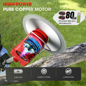 FengLi portatile Cordless elettrico da giardino falciatrice ricaricabile al litio alimentato a batteria industriale <span class=keywords><strong>per</strong></span> erbacce falciatura prati - Product Image 5