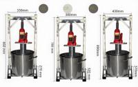 Hydraulische Plantaardige Citroenvruchten Druivenwijn Kersen Automatische Koude Persmachine