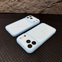 Coque de téléphone magnétique antichoc avec chargement sans fil finition mate pour iPhone 18 17 16 15 Pro Max 14 12 13 11 Pro