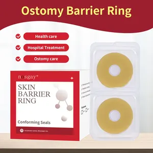Ovand024 2mm Thick Ostomy Barrier Rings Colostomy Bag Leak Proof Skin Barrier Ring